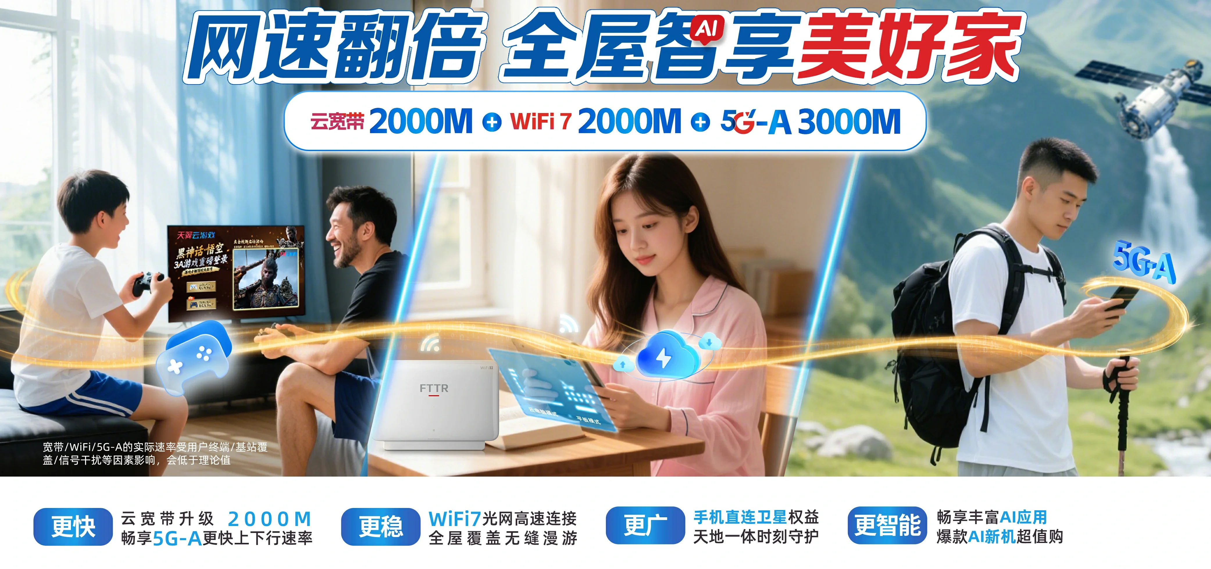 中国电信 铜鼓县电信宽带 宽带套餐